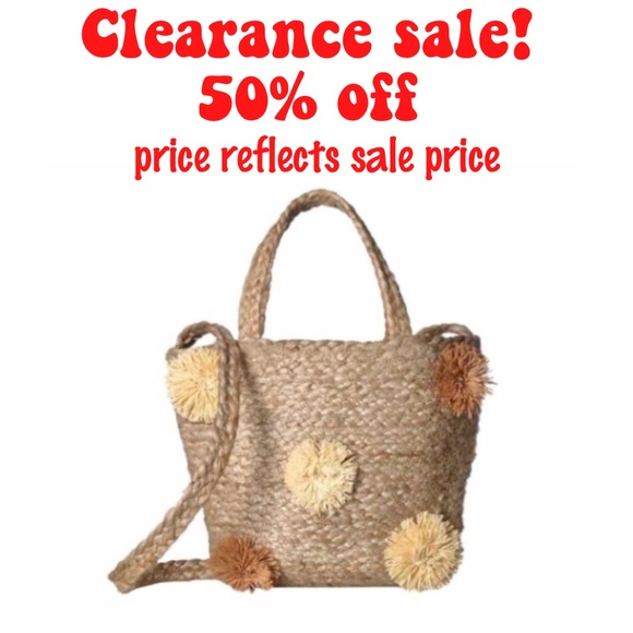 Sam Edelman Handbags - NWT Circus by Sam Edelman Abbott Jute Bag